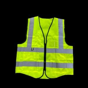 GILET FLUORESCENT MULTIPOCHES